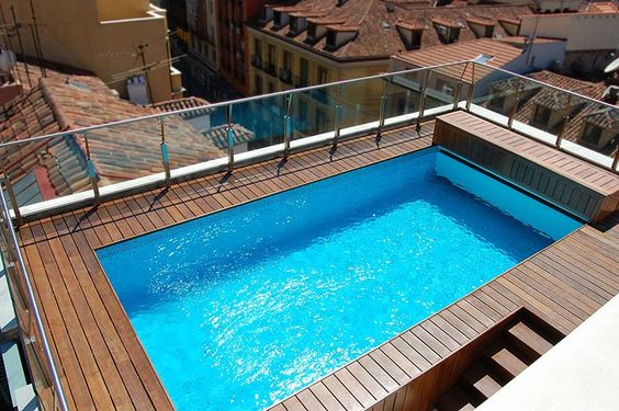 Madera para piscinas