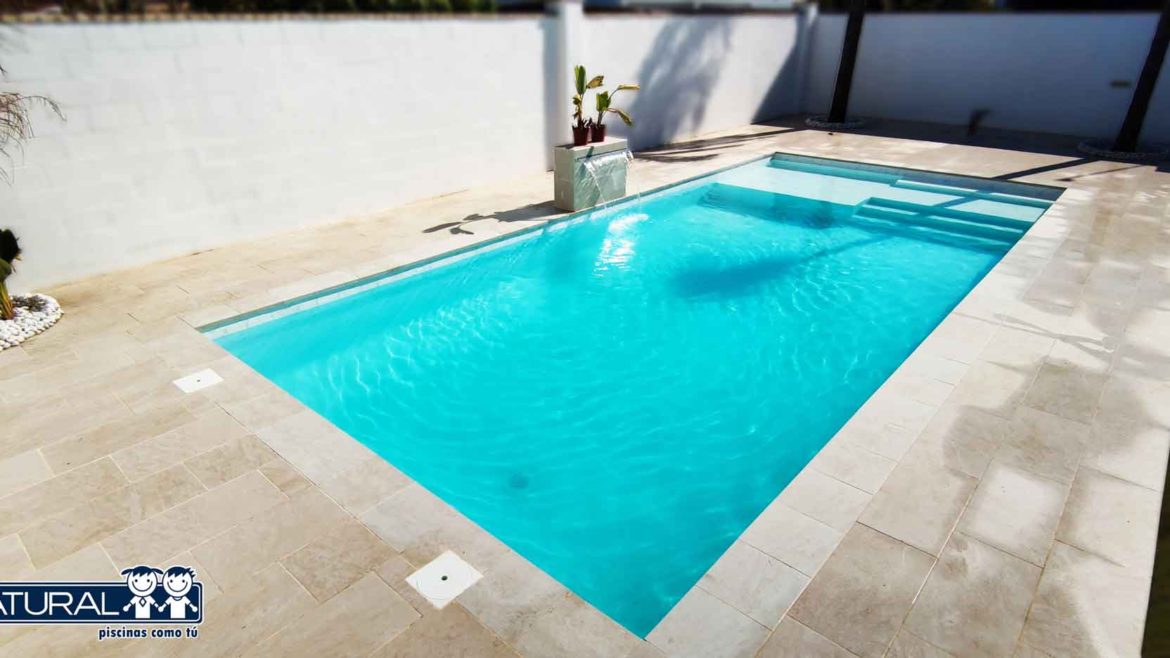 piscina rectangular paneles de acero 8×4