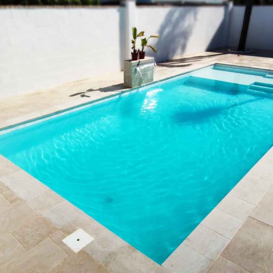 piscina rectangular paneles de acero 8×4