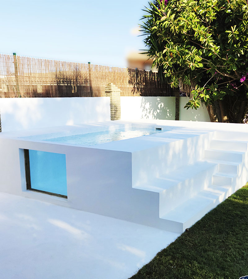 PISCINAS ELEVADAS | POOLNATURAL | PATIOS Y TERRAZAS