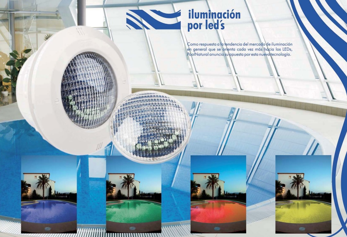 Iluminación Piscinas
