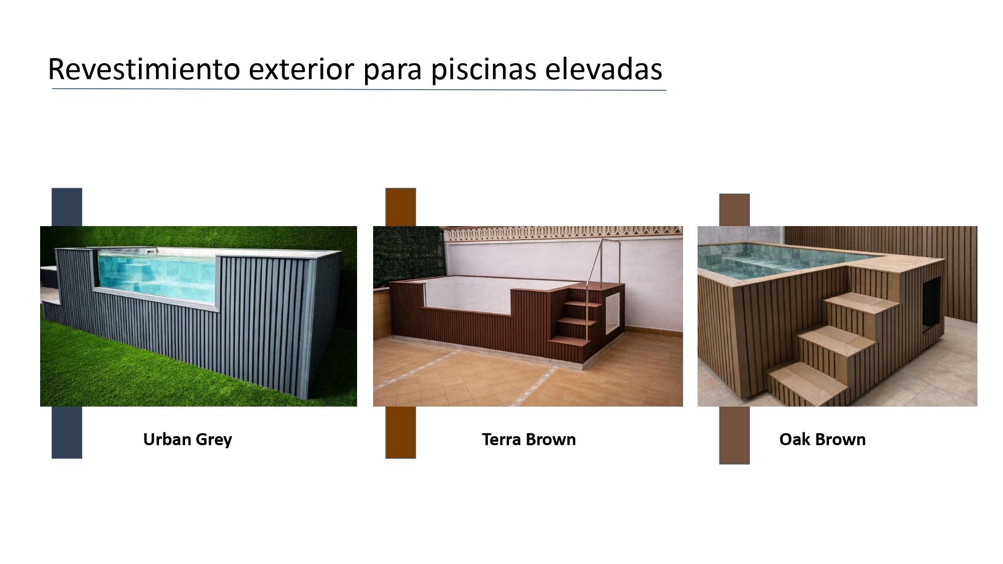 resvestimiento composite piscina elevada